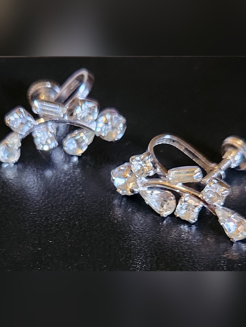 Jay Flex Sterling Screw On Earrings